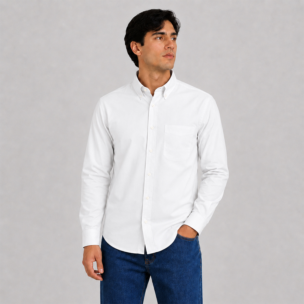 Camisa Ejecutiva Oxford Kosmos Parcela Premium | Saviwork